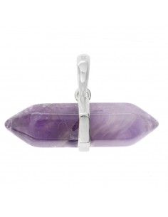 Colgante punta de amatista Plata de Ley - Karissma