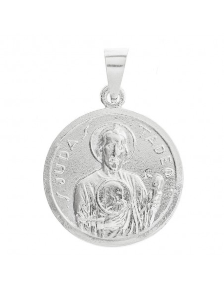 Medalla San Judas Tadeo Plata de Ley - Karissma