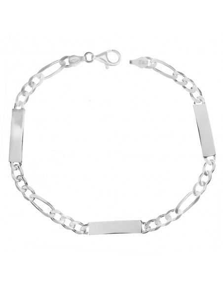 Pulsera esclava triple Plata de Ley - Karissma