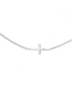Gargantilla cruz mini Plata de Ley - Karissma