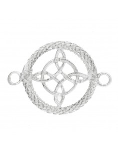 Pulsera Nudo de Bruja doble & Cruz de Caravaca Plata de Ley - Karissma 2
