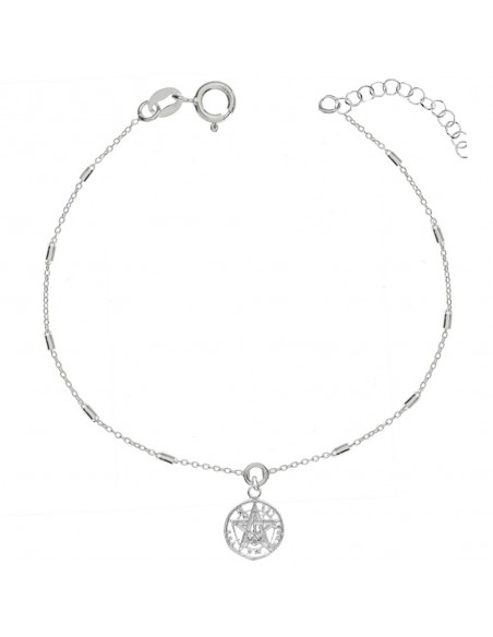 Pulsera amuleto Tetragrámaton Plata de Ley - Karissma