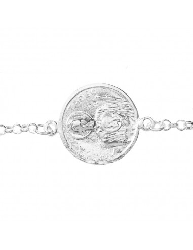 Pulsera San Judas & San Benito Plata de Ley - Karissma