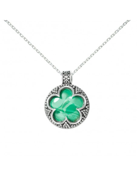 Colgante Gotland con piedra natural Plata de Ley - Karissma