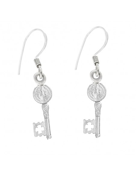Pendientes San Benito Plata de Ley - Karissma
