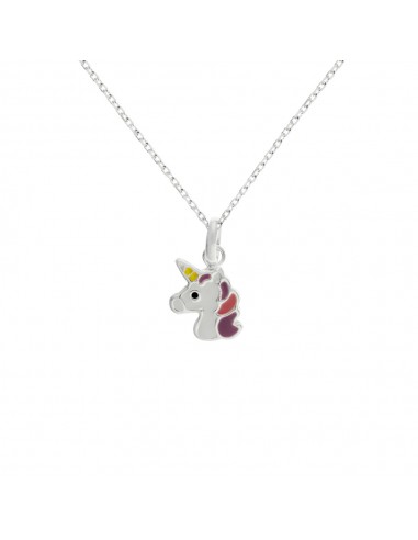 Conjunto infantil Unicornio Plata de Ley