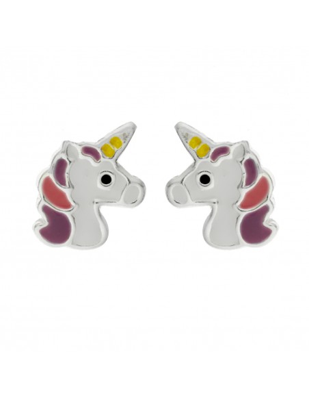 Conjunto infantil Unicornio Plata de Ley