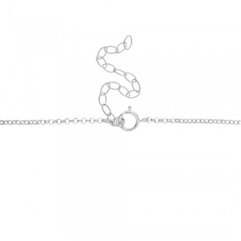 Cadena Roló ajustable 1.3 mm Plata de Ley 925 2