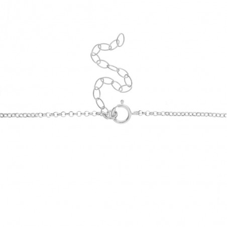 Cadena Roló ajustable 1.3 mm Plata de Ley 925