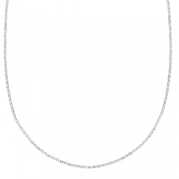 Cadena Roló ajustable 1.3 mm Plata de Ley 925