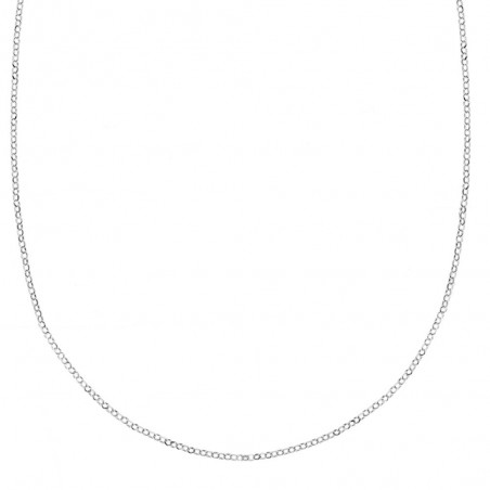 Cadena Roló ajustable 1.3 mm Plata de Ley 925