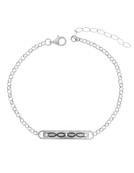 Pulsera Atlante roló en Plata