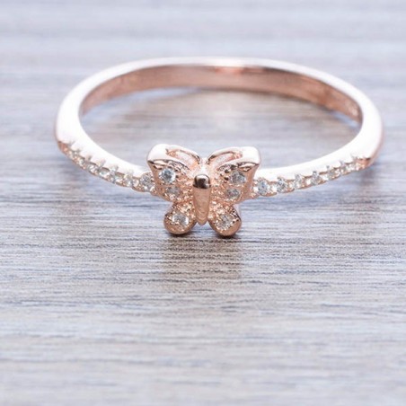 Anillo mariposa Plata de Ley