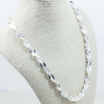 Collar lentejuelas Plata de Ley 925 2