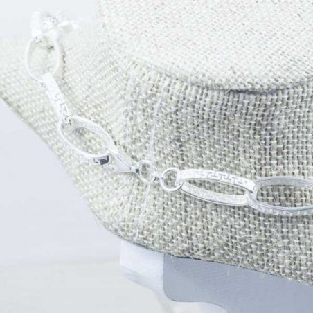 Collar diseño greco  Plata de Ley 925