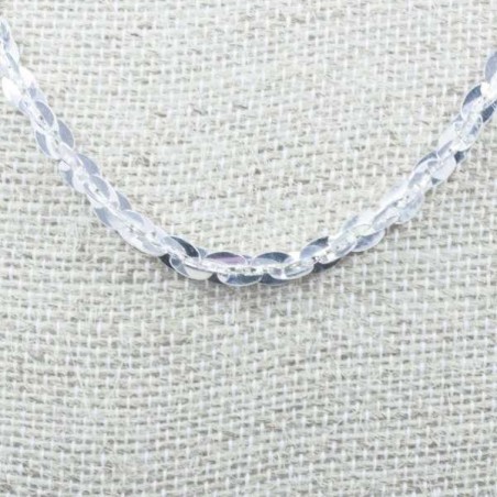 Collar lentejuelas Plata de Ley 925