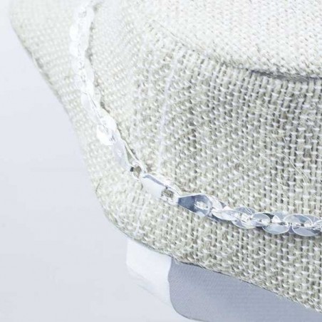 Collar lentejuelas Plata de Ley 925