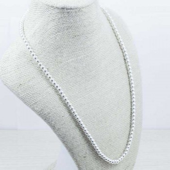 Collar bolas Plata de Ley 925 2