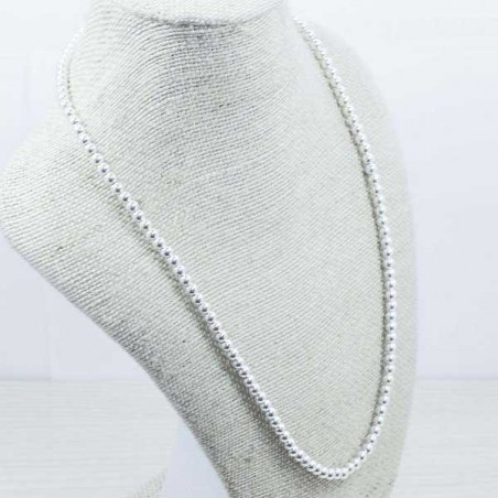 Collar bolas Plata de Ley 925