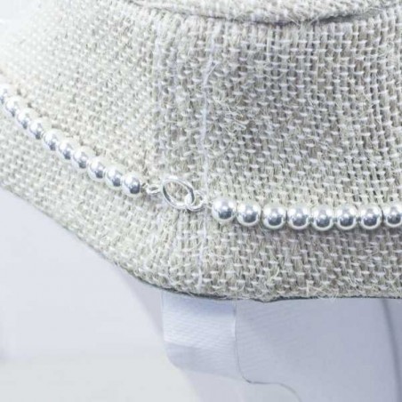 Collar bolas Plata de Ley 925