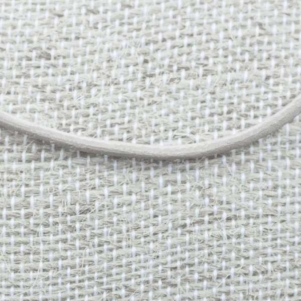 Cordón de cuero en Plata de Ley 925