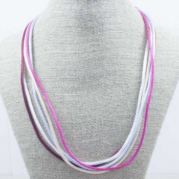 Pack 6 cordón seda en Plata de Ley 925