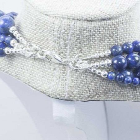 Collar lapislázuli de Ley 925