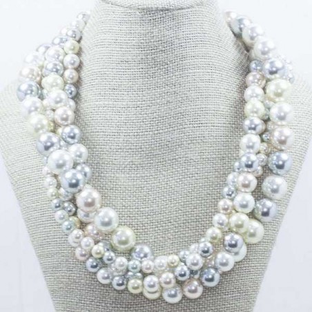 Collar perla nácar Plata de Ley 925