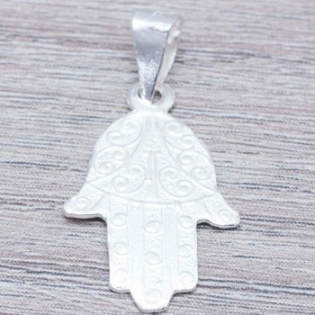 Conjunto mano de fátima en Plata de Ley 925 2