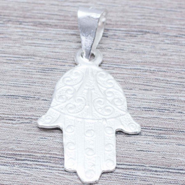 Conjunto mano de fátima en Plata de Ley 925