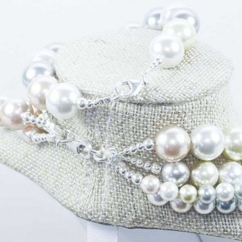 Conjunto perla de nacar Plata de Ley 925 2