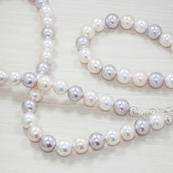 Conjunto perla de nacar Plata de Ley 925 2