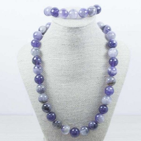 Conjunto amatista Plata de Ley 925