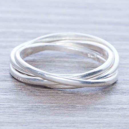 Anillo de la amistad Plata de Ley 925