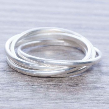 Anillo de la amistad Plata de Ley 925 2