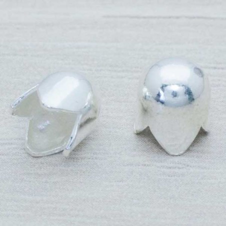 Terminal cordón cerrado Plata de Ley 925