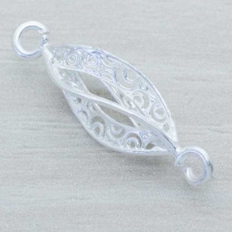 Entrepieza retorcida Plata de Ley 925