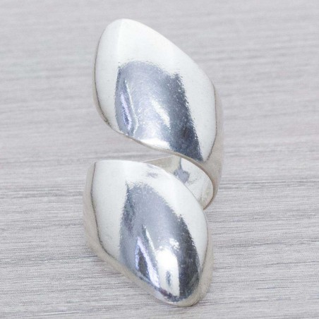 Anillo plano Plata de Ley 925