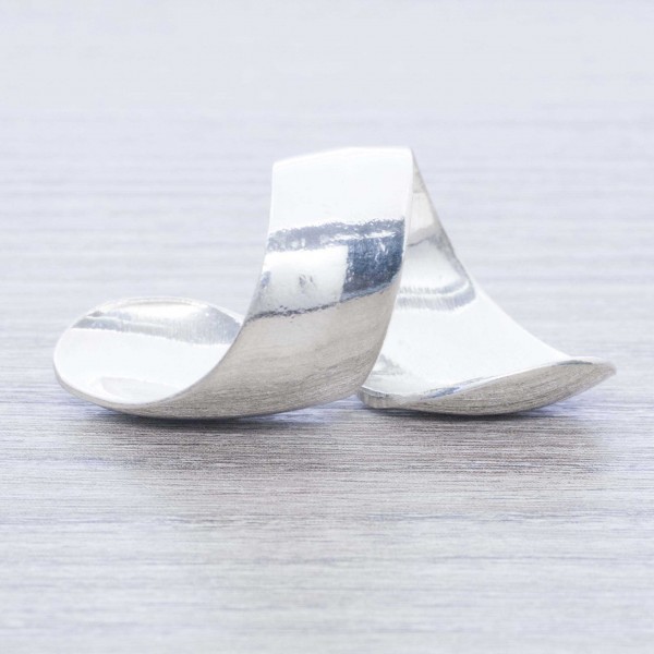 Anillo plano Plata de Ley 925