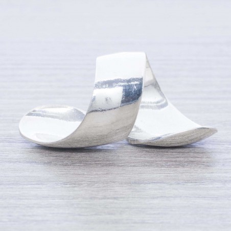 Anillo plano Plata de Ley 925