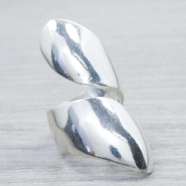 Anillo plano Plata de Ley 925