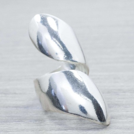 Anillo plano Plata de Ley 925
