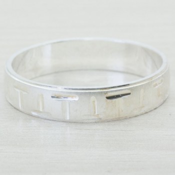 Alianza mate y brillo T Plata de Ley 925 2