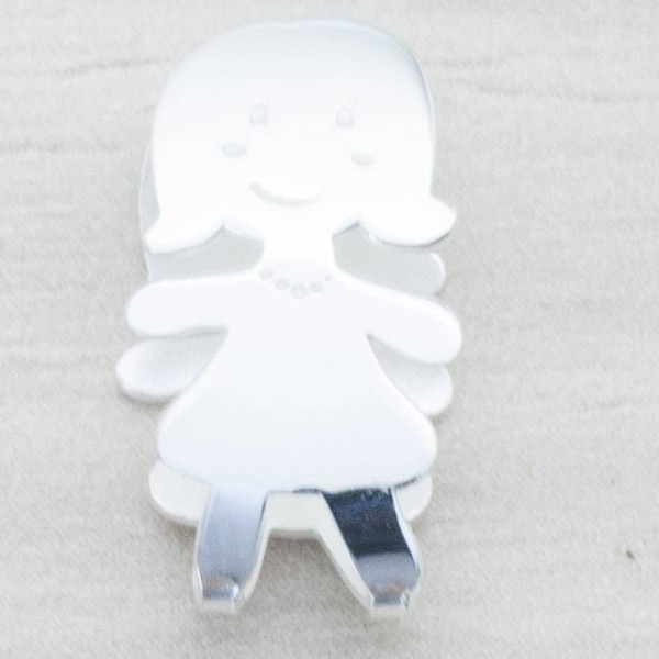 Entrepieza niña Plata lisa de Ley 925