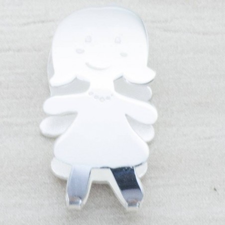 Entrepieza niña Plata lisa de Ley 925