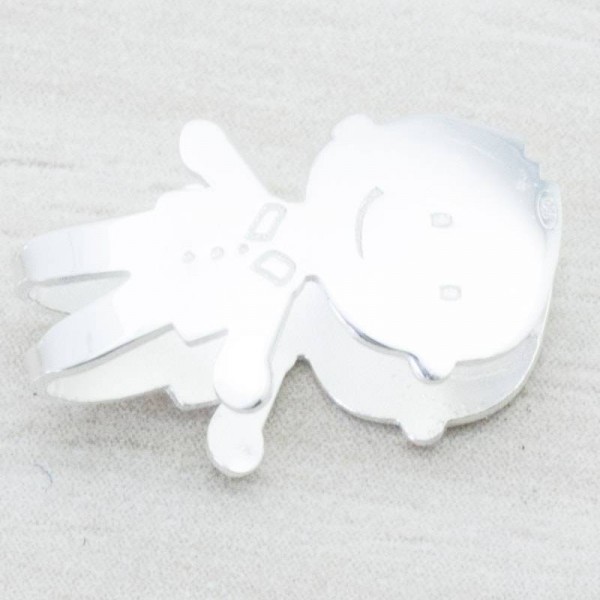 Entrepieza niño Plata lisa de Ley 925