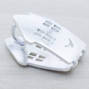 Entrepieza casita Plata lisa de Ley 925 2