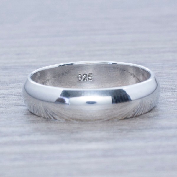 Alianza 7.5 mm Plata de Ley 925