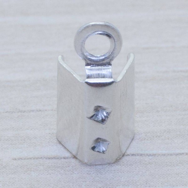 Terminal para cordon en Plata de Ley 925