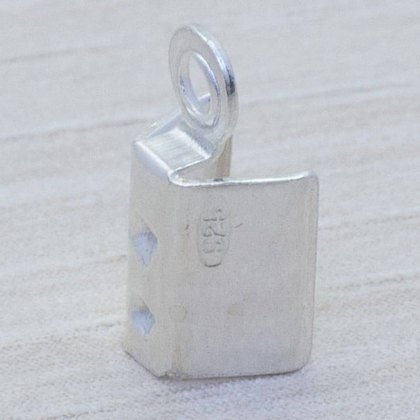 Terminal para cordon en Plata de Ley 925